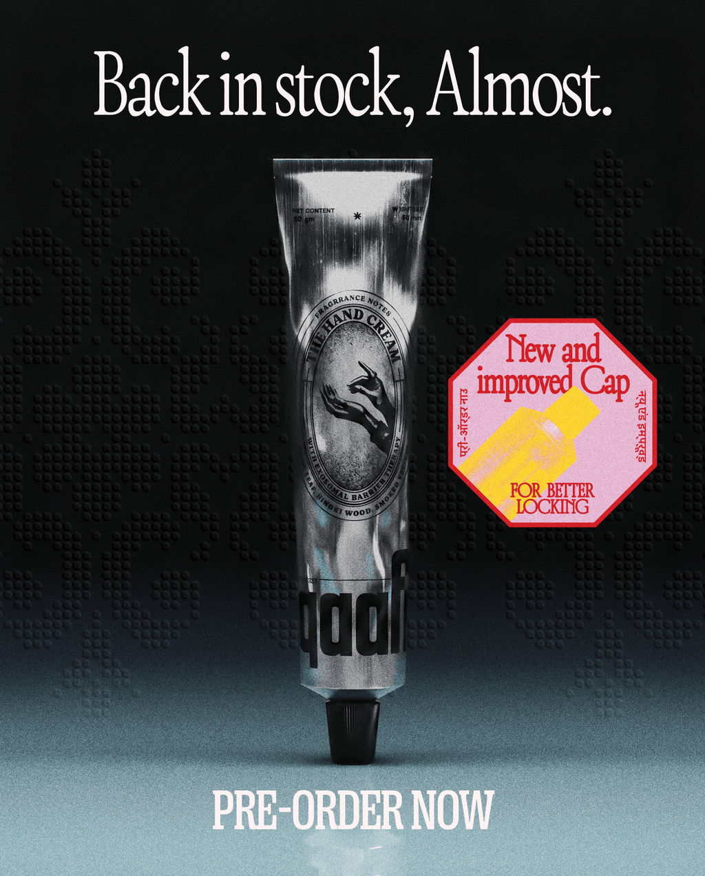 The Project Qaafi  Hand Cream