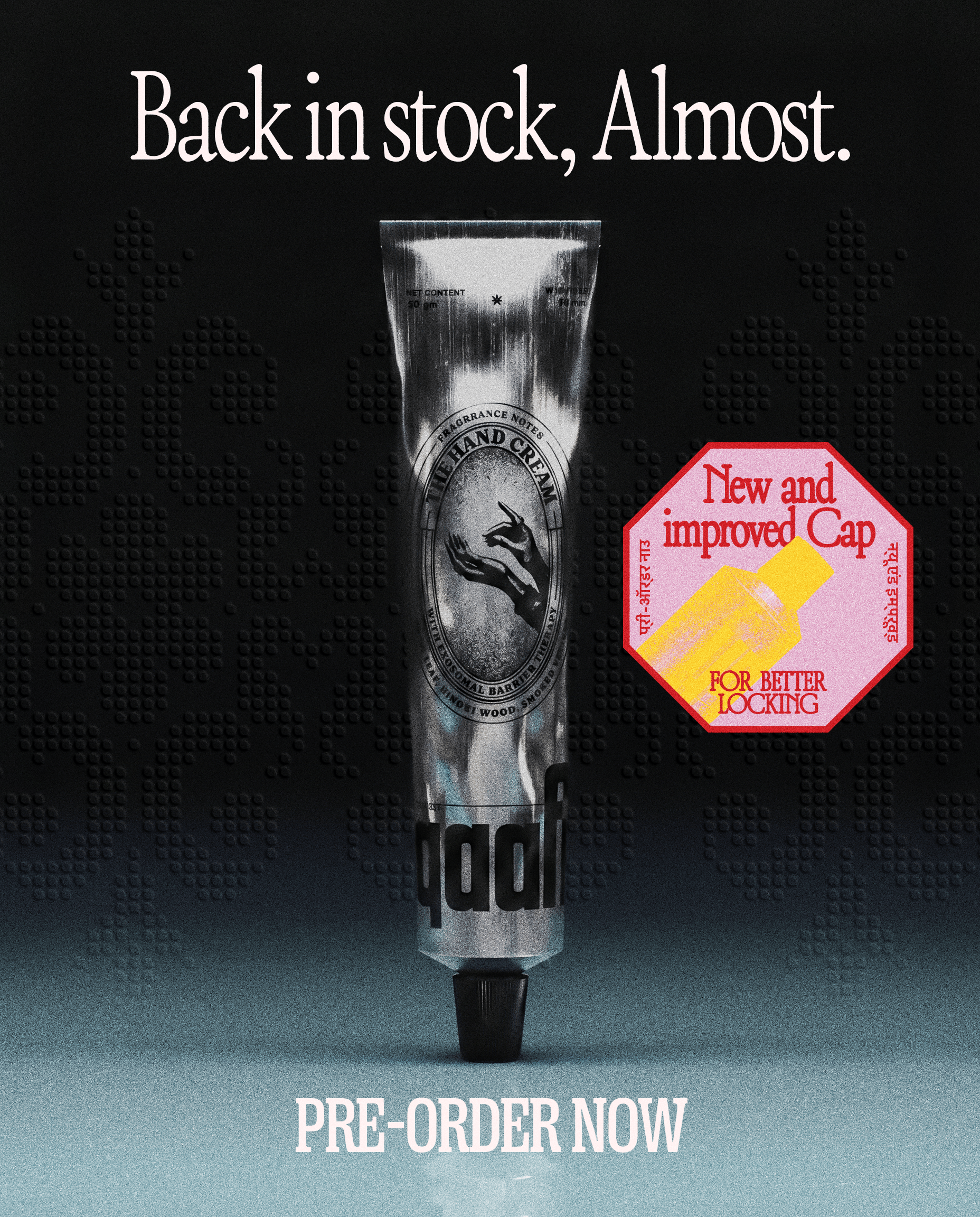 The Project Qaafi  Hand Cream